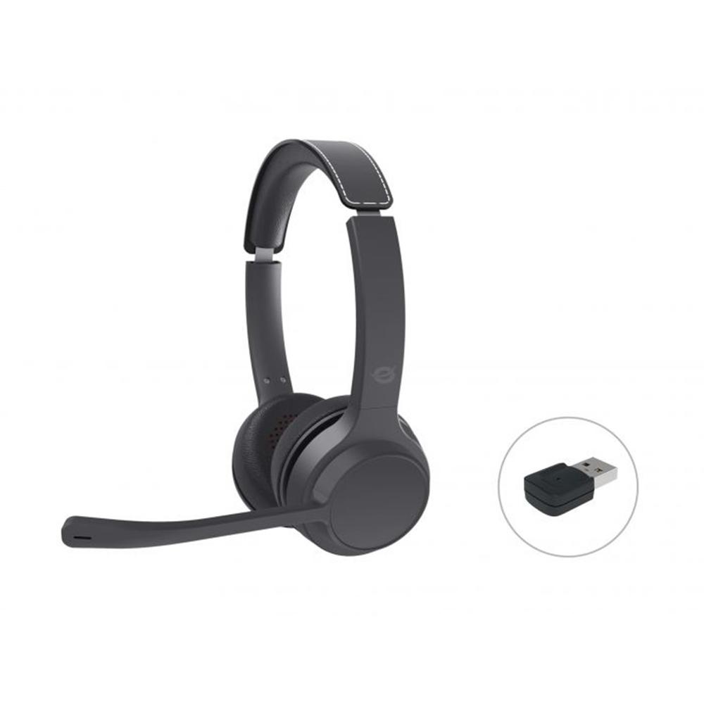 Auriculares Conceptronic Polona04BA Diadema Bluetooth USB-C Jack 3,5 mm Negro