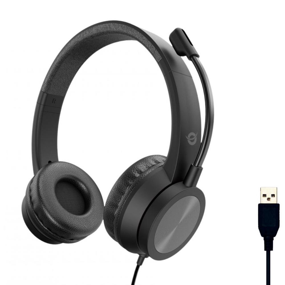 Auriculares Conceptronic POLONA05B Diadema USB-A Negro