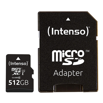 Tarjeta de memoria Intenso 3423493 512GB microSD