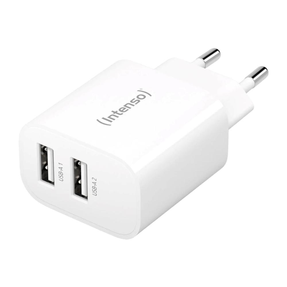 Cargador de pared Intenso W24AA USB-A Blanco