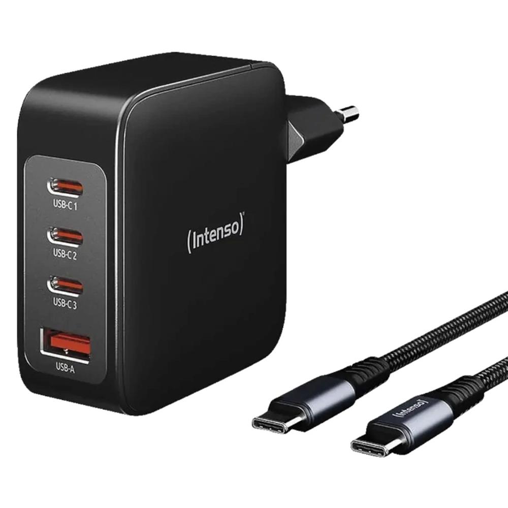 Cargador de pared Intenso W140A3C USB-C USB-A 240W (Cable USB-C)