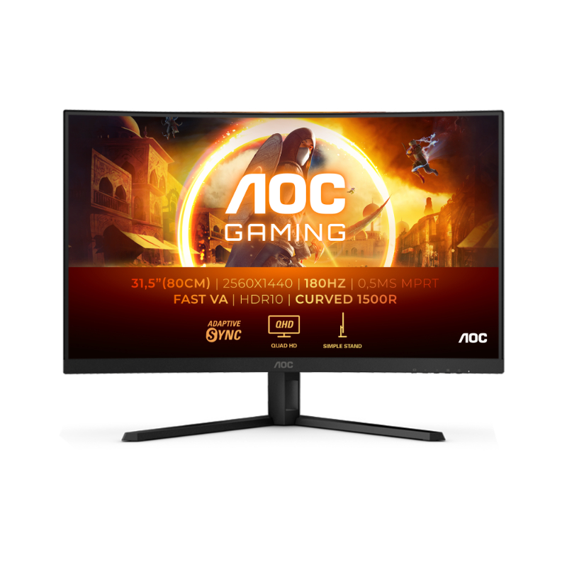 MONITOR GAMING AOC CURVO 180Hz CQ32G4VE