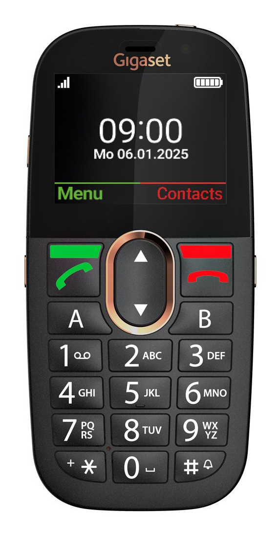 Móvil Gigaset Senior Phone GL695 Negro