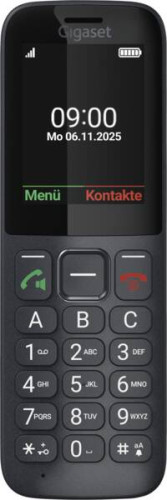 Móvil Gigaset Comfort 600 2.4" Negro