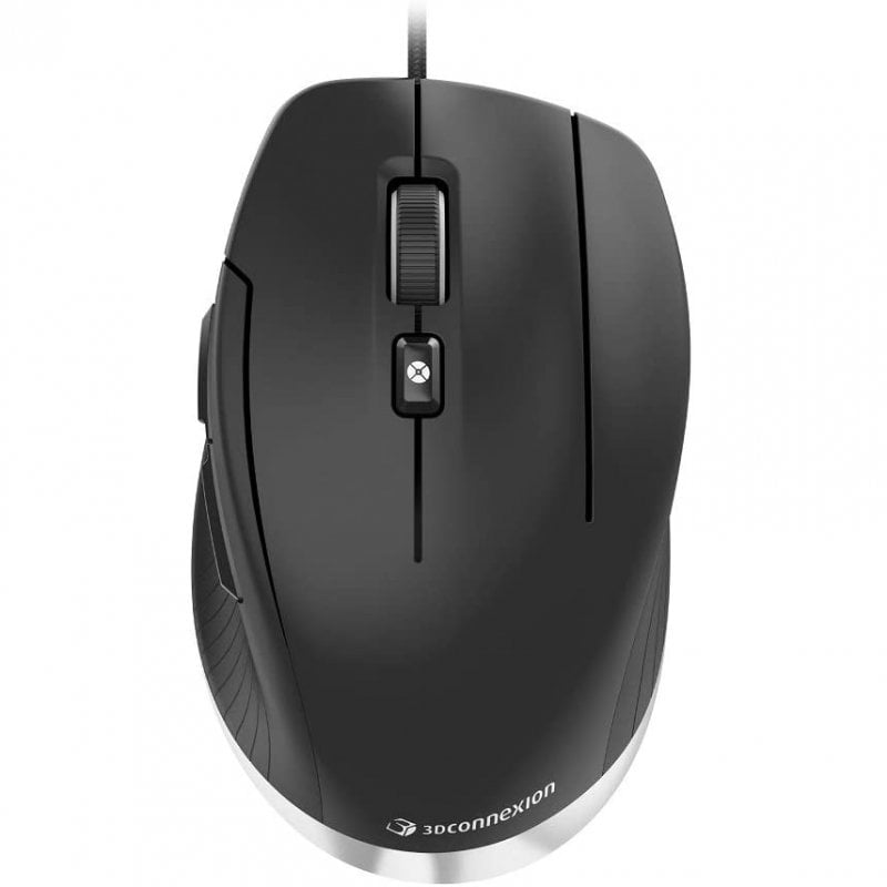 Ratón 3Dconnexion CadMouse Compact Con cable Negro