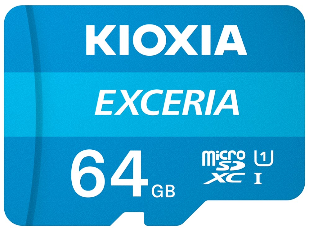 Tarjeta de memoria Kioxia Exceria 64GB microSD