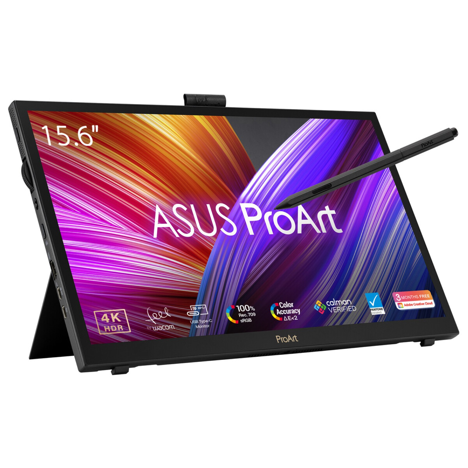 ASUS ProArt PA169CDV pantalla para PC 39,6 cm (15.6") 3840 x 2160 Pixeles 4K Ult
