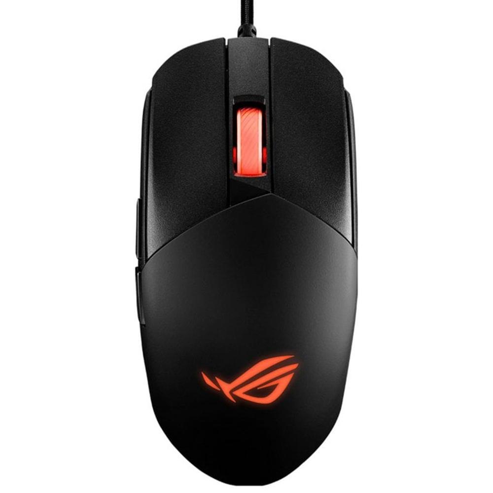 Ratón Asus ROG Strix Impact III Con cable Negro
