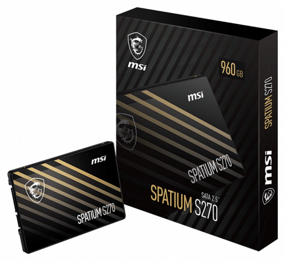 SSD interno MSI Spatium S270 240GB SATA 2,5"