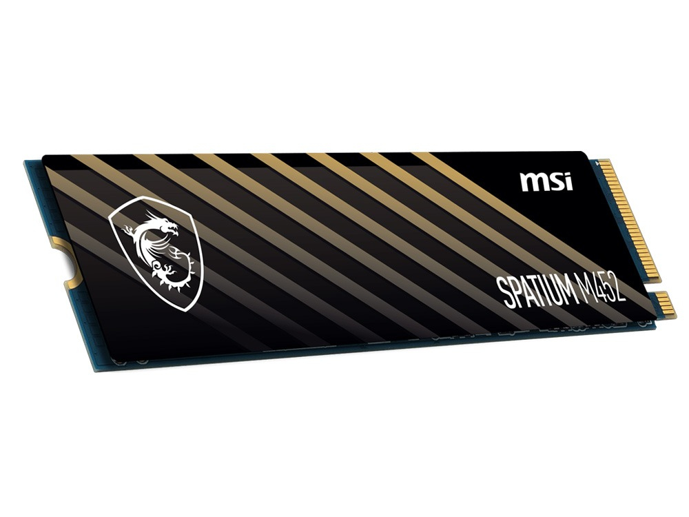 SSD interno MSI Spatium M452 500GB NVMe M.2