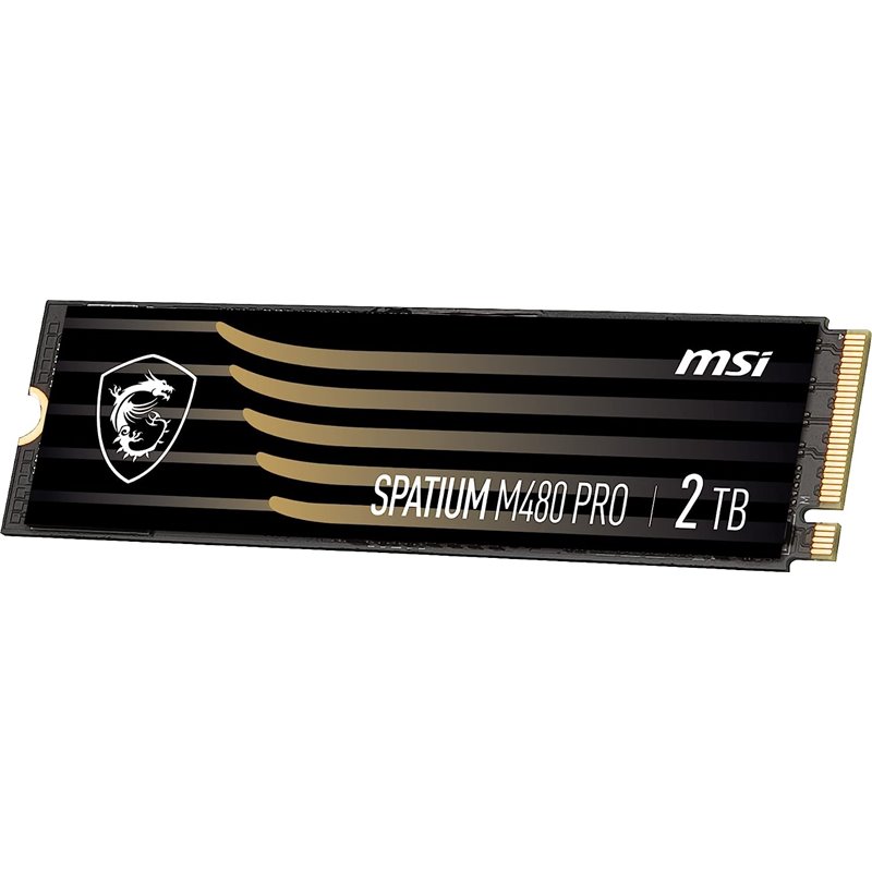 SSD interno MSI Spatium M480 Pro 2TB NVMe M.2