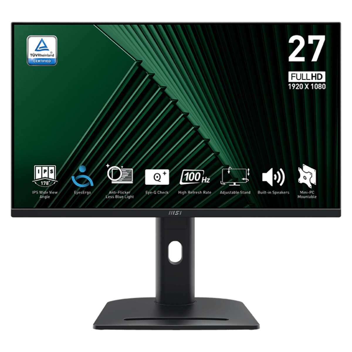 Monitor MSI Pro MP275PG 27" Full HD IPS 100Hz Negro
