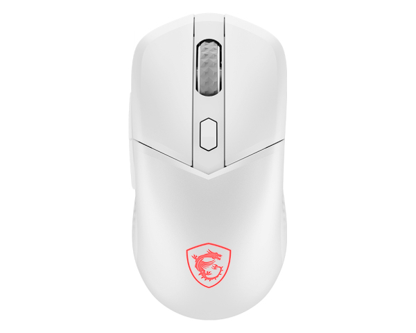 Ratón MSI Versa 300 Con cable Inalámbrico Bluetooth Blanco