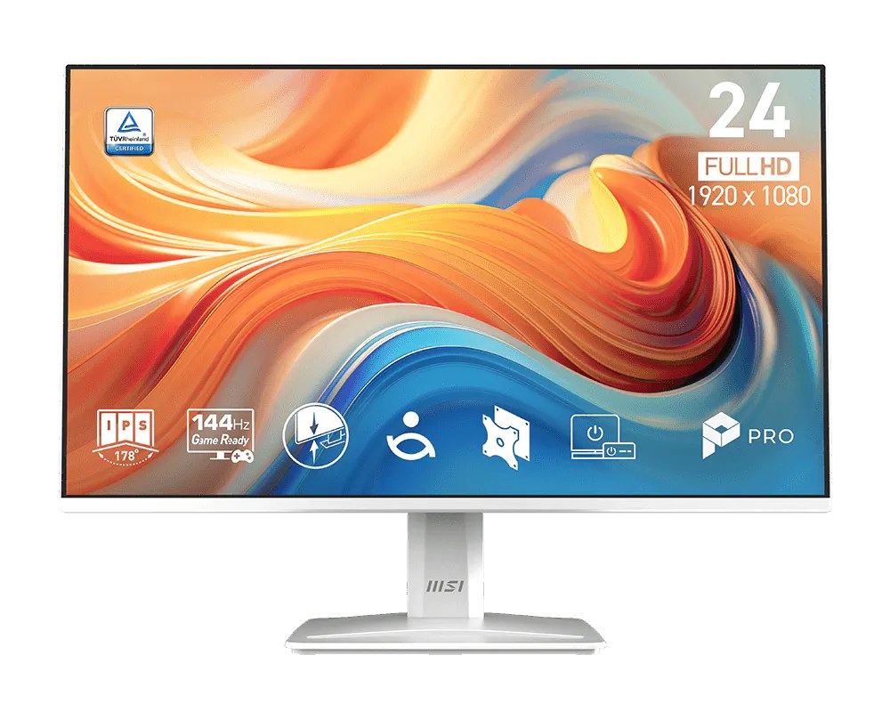 Monitor MSI PRO MP245PHG 23.8" Full HD 1920x1080 144Hz IPS Negro