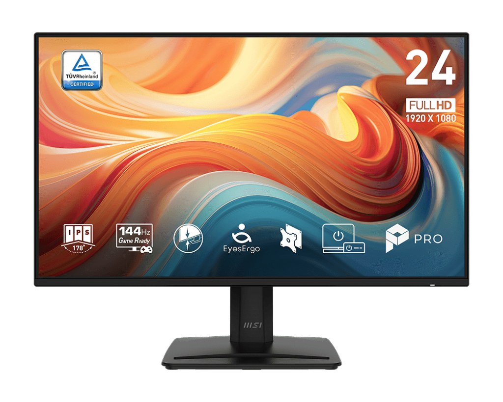 Monitor MSI MP243 E14 23.8" Full HD 144Hz IPS HDMI DisplayPort
