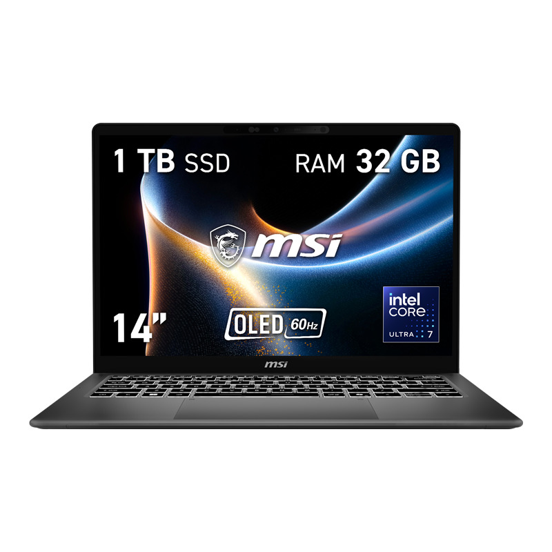 Portátil MSI Prestige 14-235ES 14" Intel Core Ultra 7 355 32GB 1TB SSD