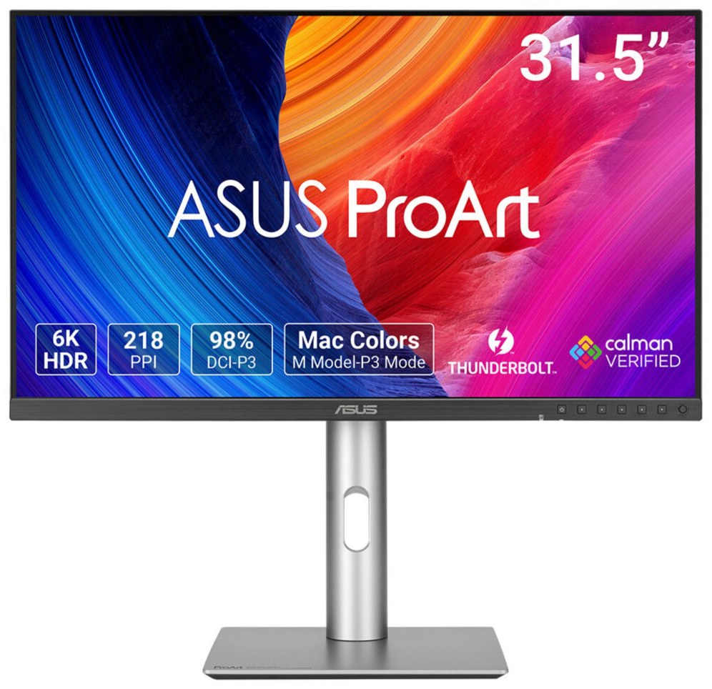 ASUS ProArt PA32QCV pantalla para PC 80 cm (31.5") 6016 x 3384 Pixeles 6K Ultra 