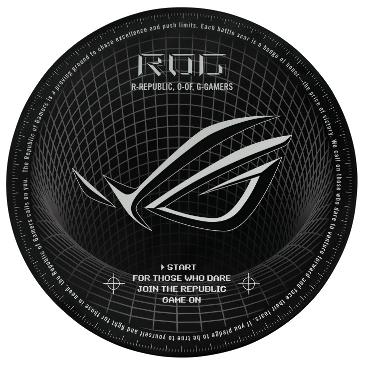 Alfombrilla Asus ROG Cosmic Mat II XXL Negro