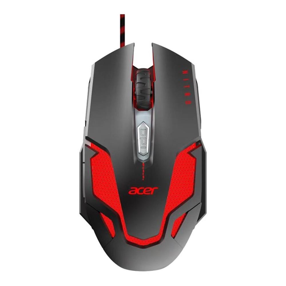 Ratón Acer Nitro NMW200 Con cable Negro