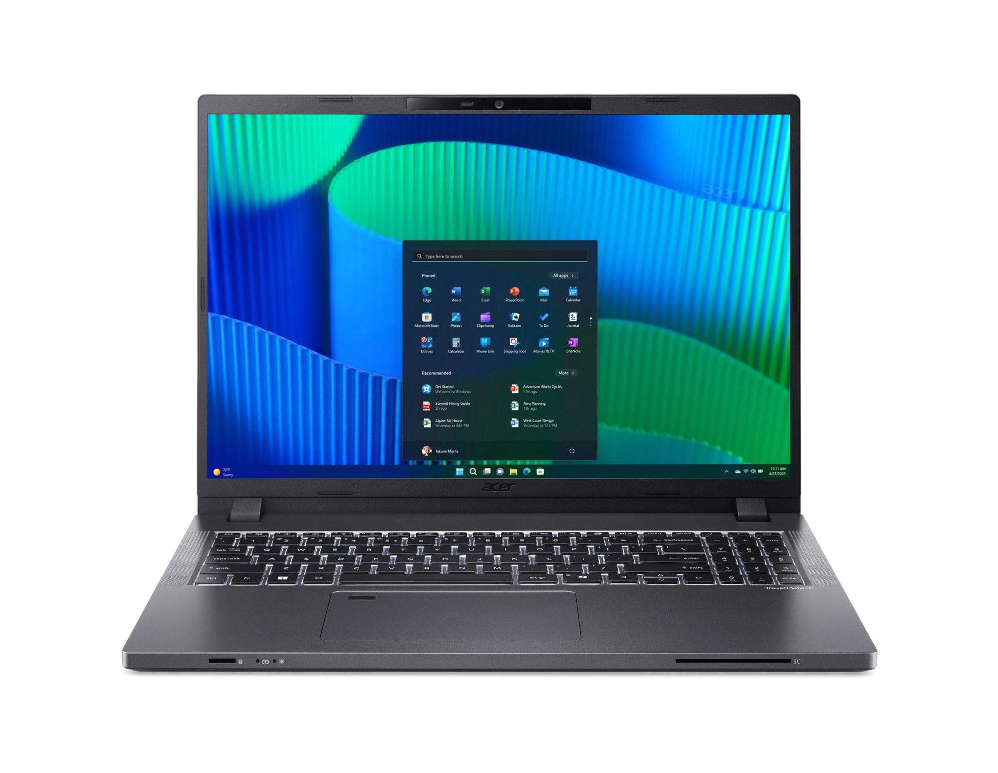 Portátil Acer TravelMate P2 16-51-G2 16" 16GB 512GB SSD Gris