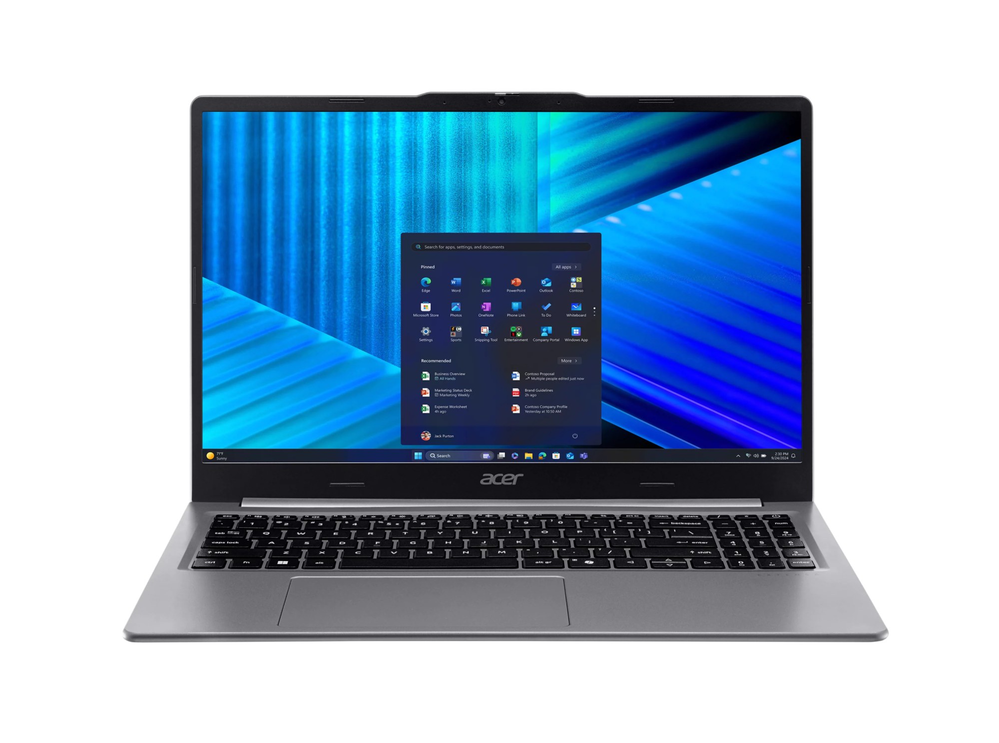 Portátil Acer Extensa 15 15.6" AMD Ryzen 7 7730U 8GB 512GB SSD Sin sistema operativo Plata