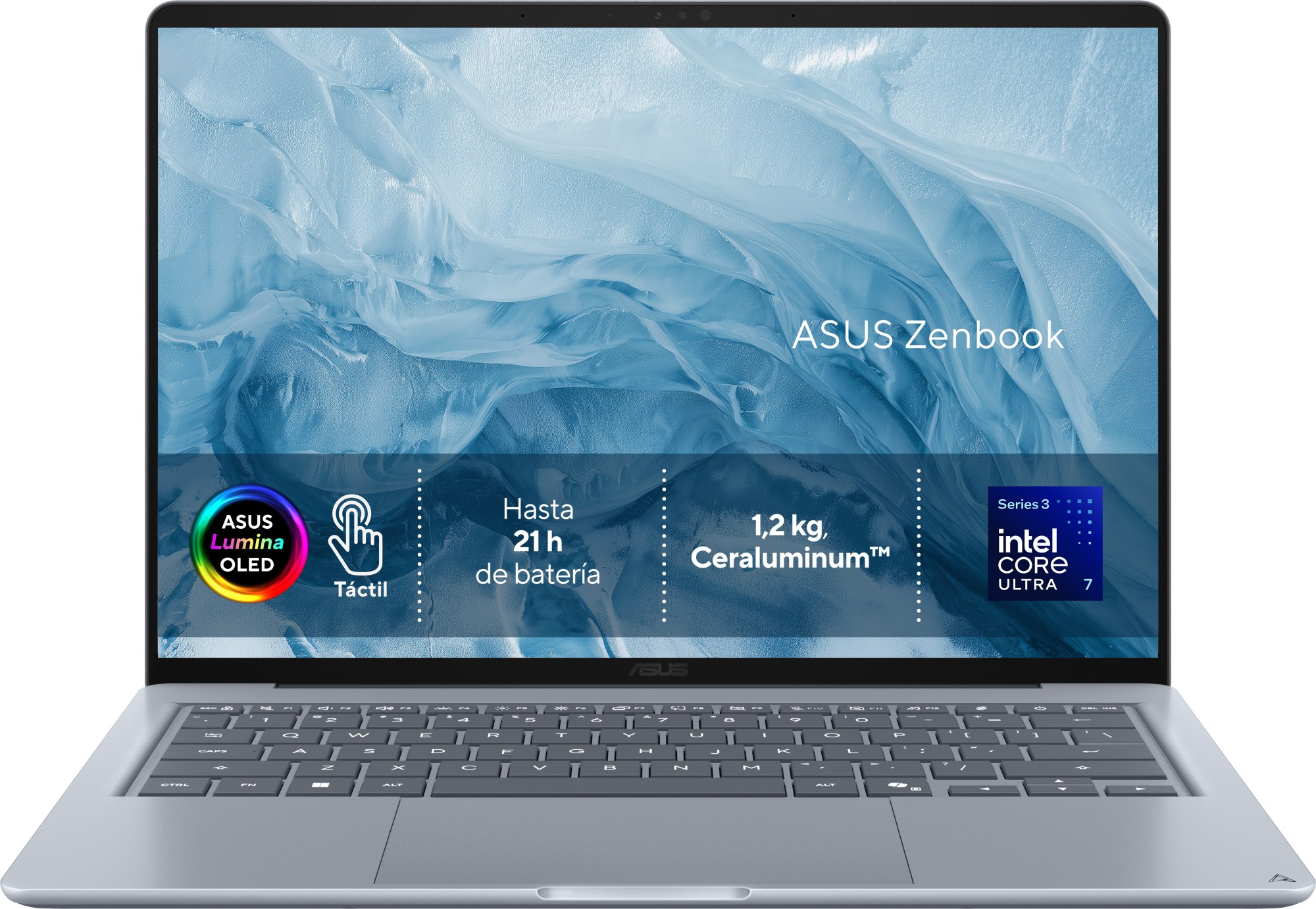 Portátil Asus Zenbook 14 OLED UX3480AA Intel Core Ultra 7 355 24GB 512GB SSD Azul