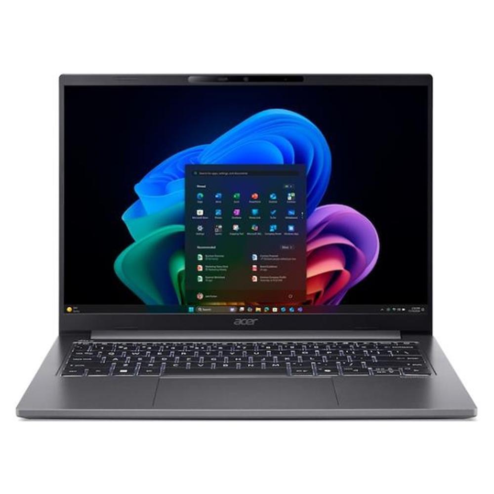 Portátil Acer TravelMate X414-51 14" Intel Core Ultra 5 226V 16GB Windows 11 Pro Gris