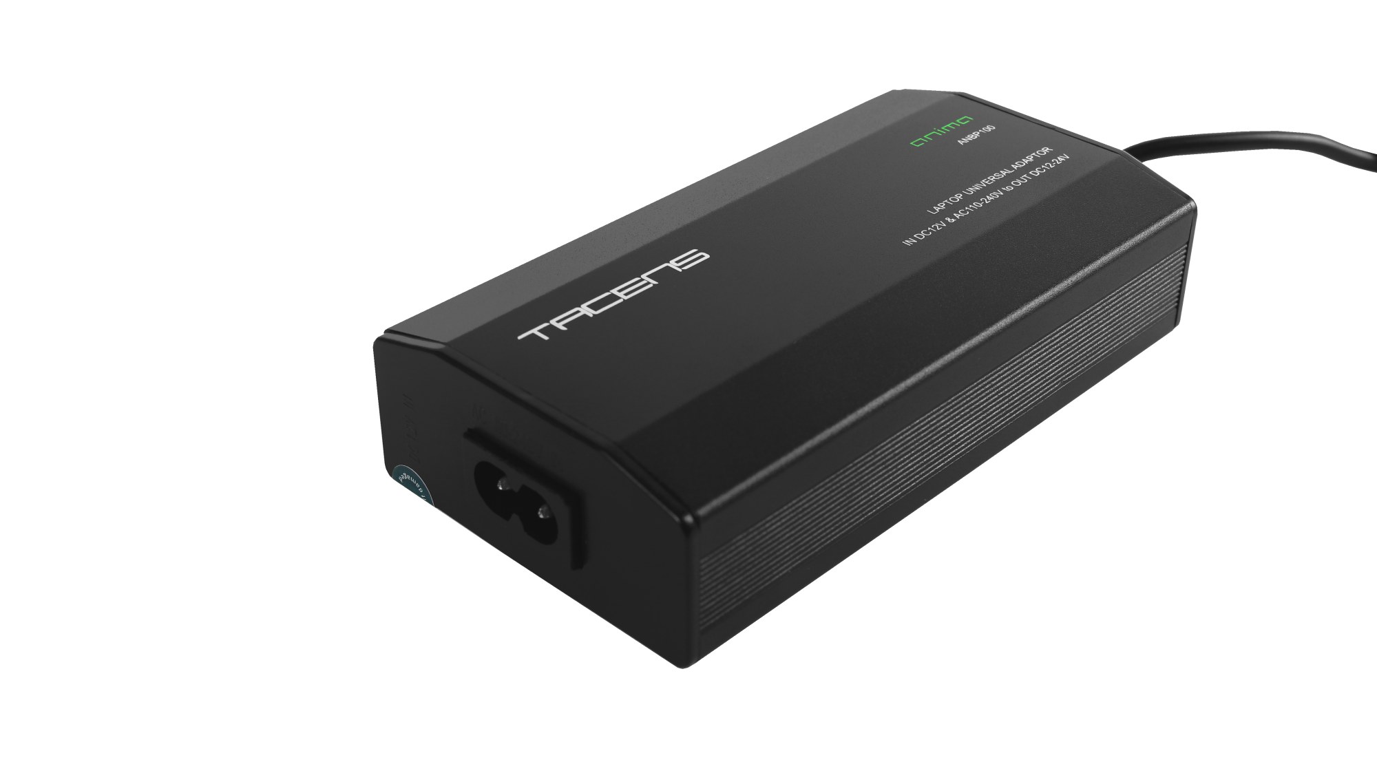 Cargador para portátil Tacens ANBP100 Clavija de portátil Negro
