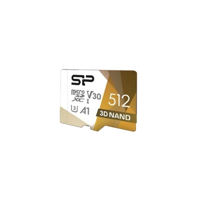 Tarjeta de memoria Silicon Power Superior Pro 512GB microSD