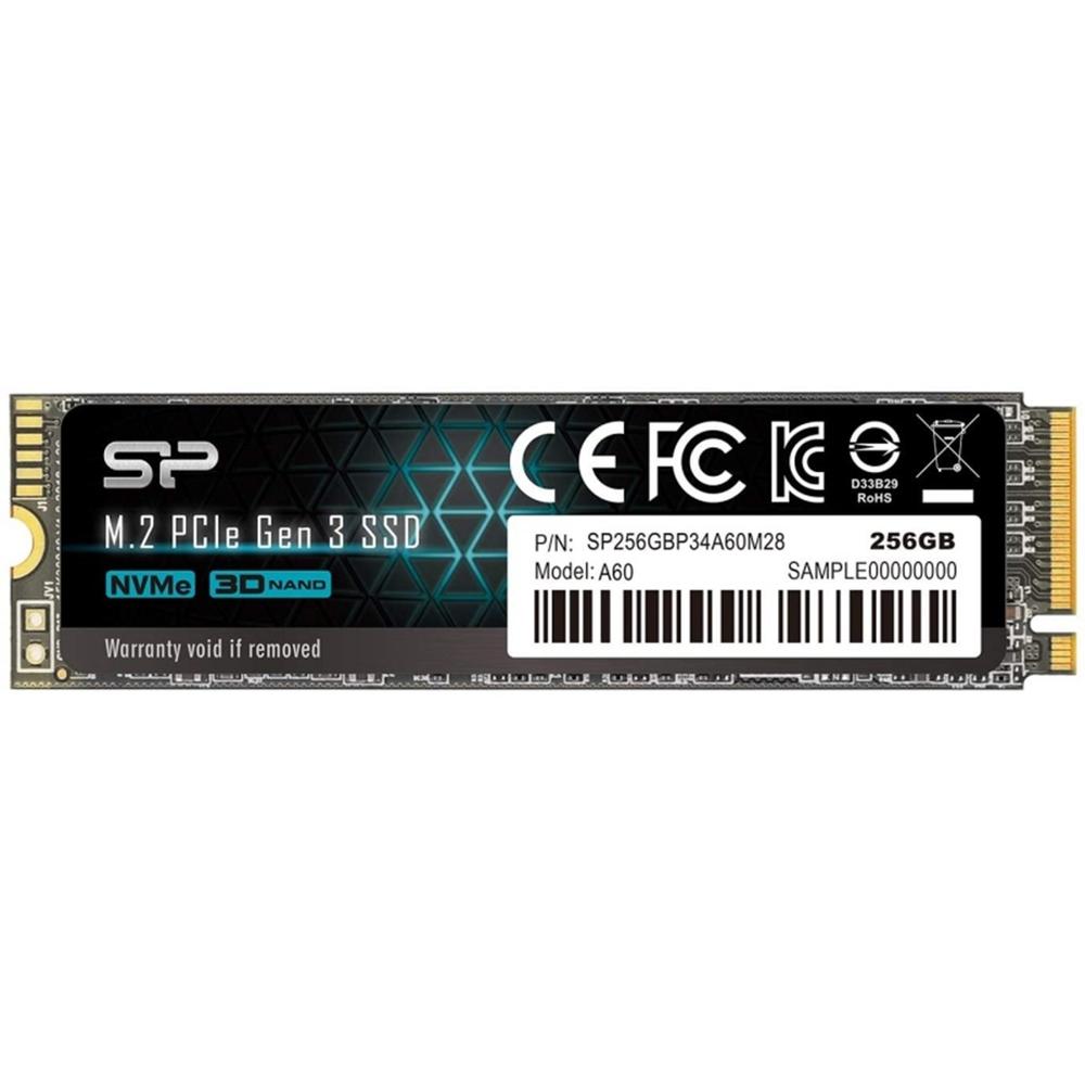 SSD interno Silicon Power P34A60 256GB NVMe M.2