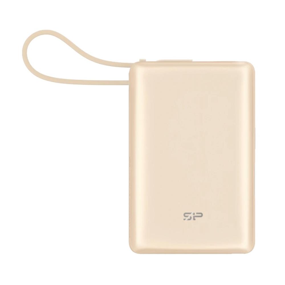 Batería externa Silicon Power CP10 USB-C USB-A Champagne