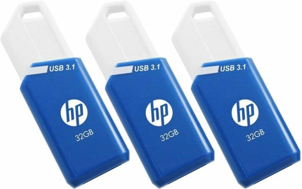 Memoria USB HP x755w Triple Pack 32GB USB-A
