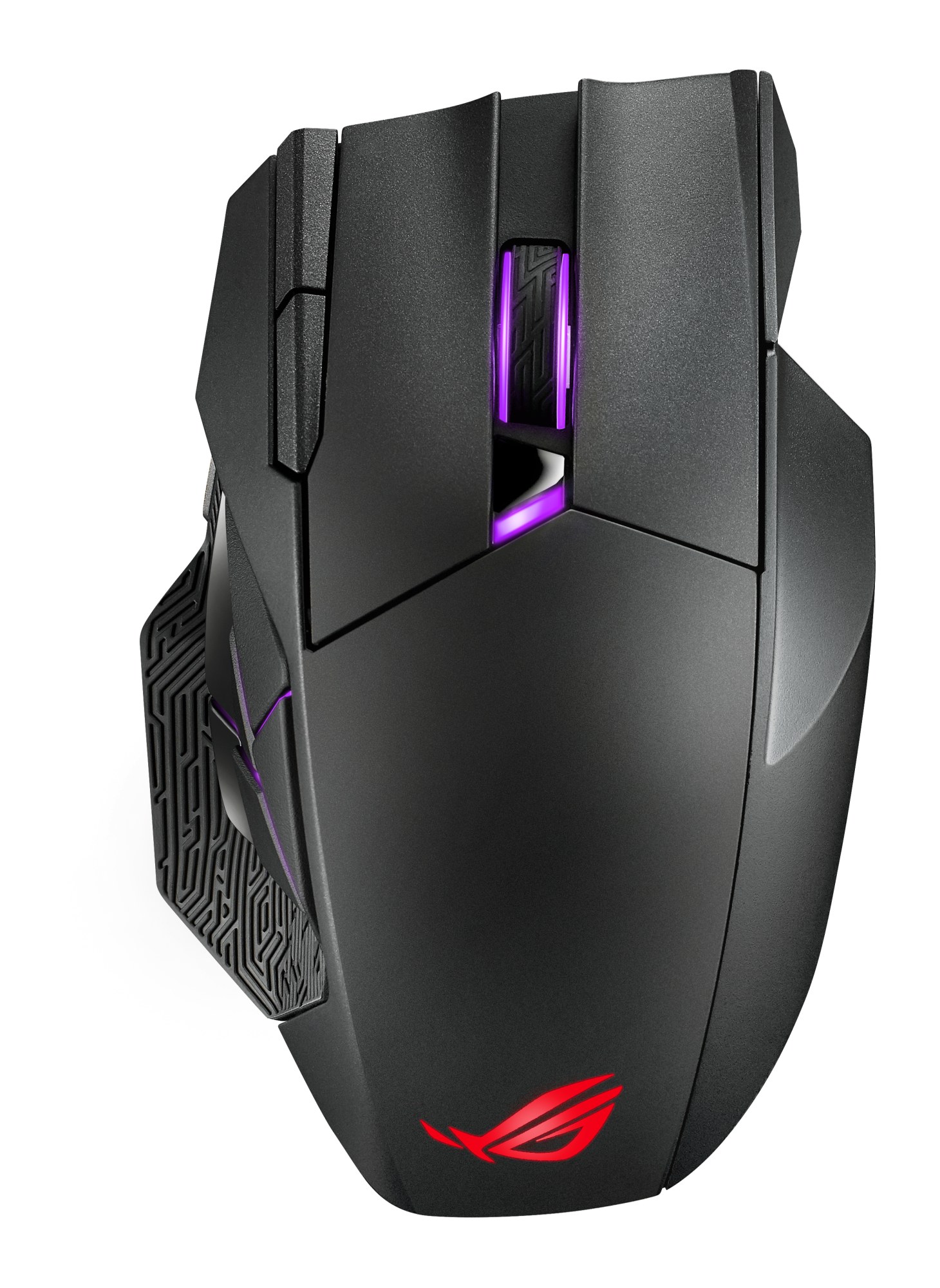 Ratón Asus ROG Spatha X Con cable Inalámbrico Negro
