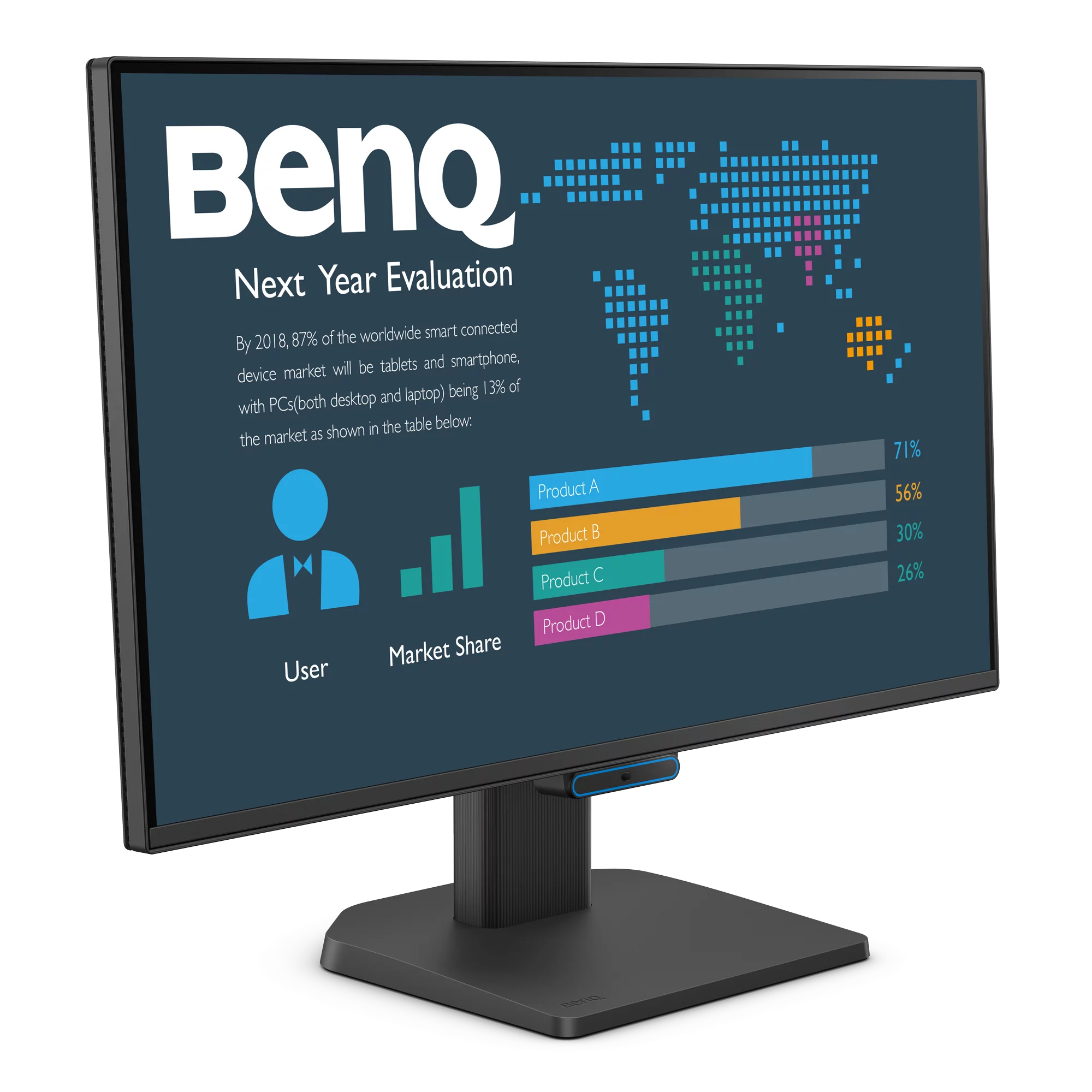 Monitor BenQ BL2490C 23.8" Full HD 144Hz IPS USB-C Negro