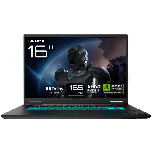 Portátil Gigabyte Gaming A16 16" AMD Ryzen 7 260 32GB 1TB SSD