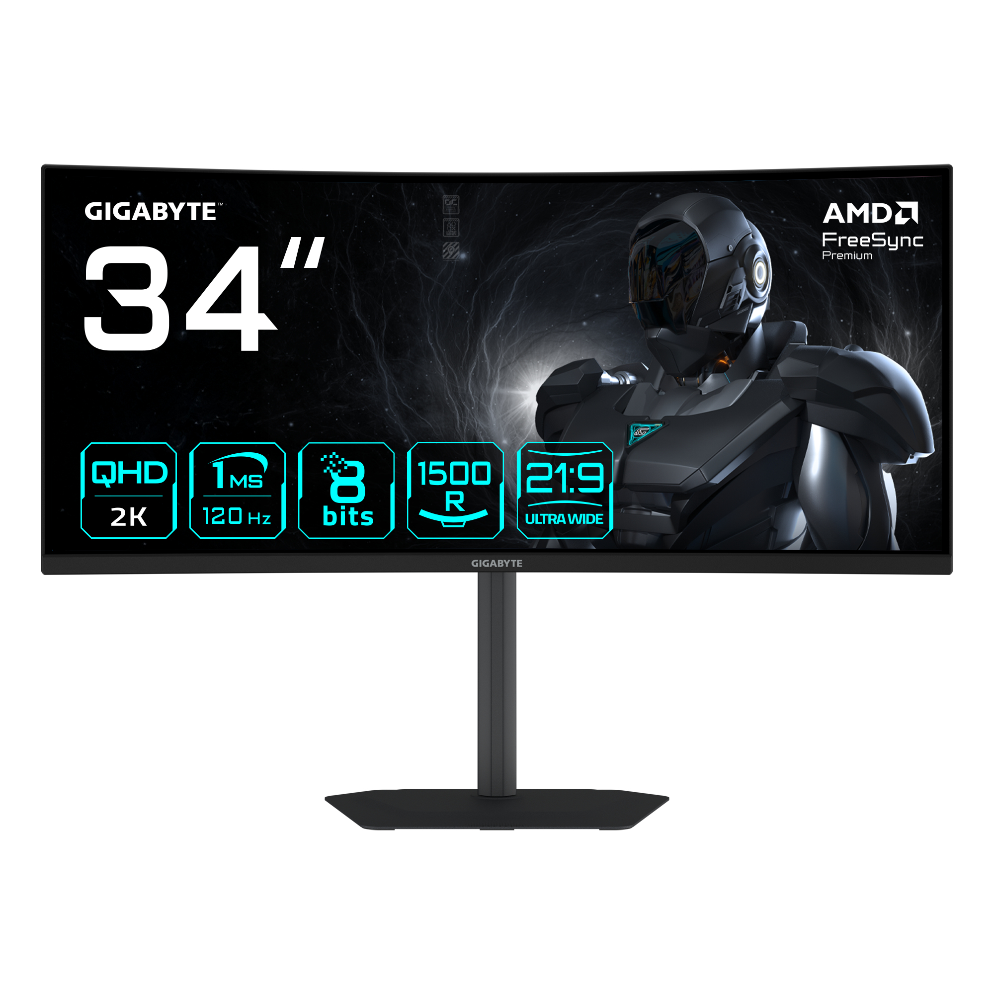 MONITOR GIGABYTE G34WQCA