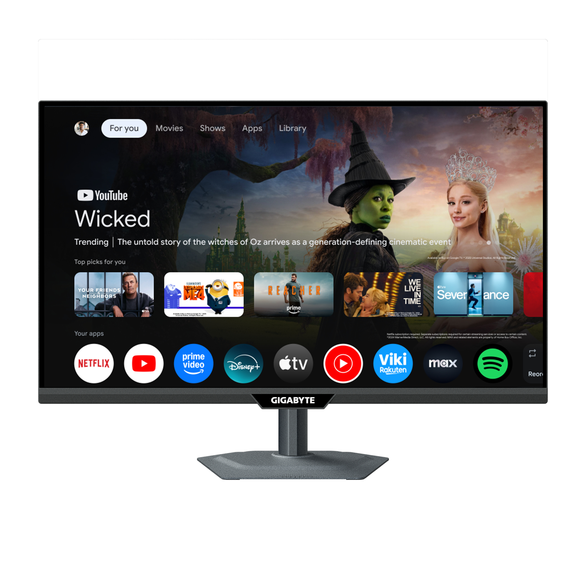 MONITOR GIGABYTE 27" M27QS,SS IPS,2560X1440 (QHD),0.23PP,1200:1,0,1MS,180HZ,1HDM