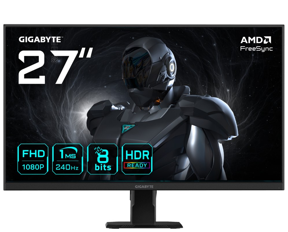 Monitor GIGABYTE GS27F2 27" Full HD 1920x1080 240Hz 1ms IPS Negro