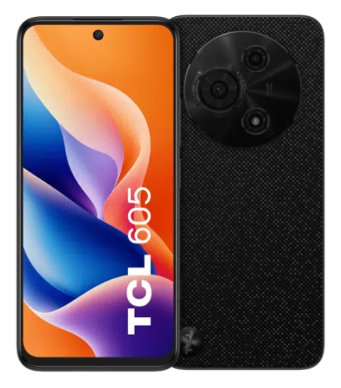 Móvil TCL 605 6.7" 256GB 8GB Android 15 Negro