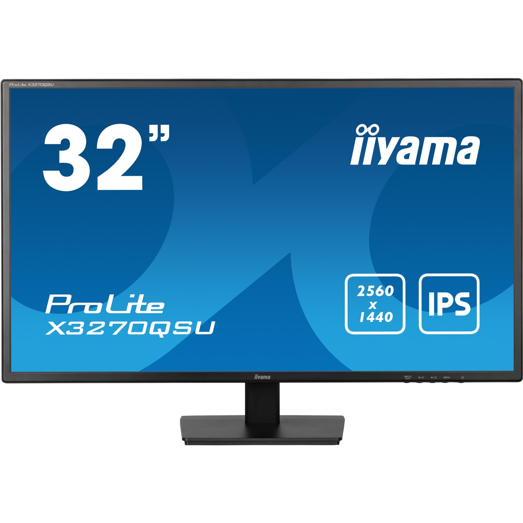 Monitor Iiyama 31.5" QHD 2560x1440 IPS 100Hz 3ms Negro