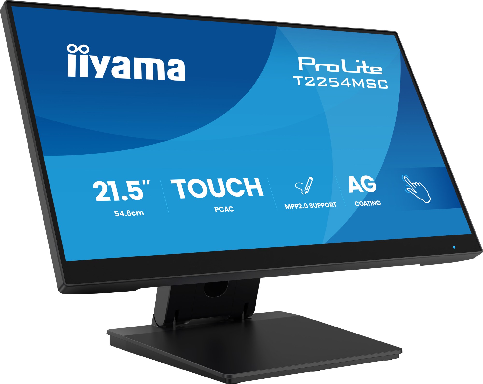 Monitor Iiyama T2254MSC-B2AG 21.5" Full HD 1920x1080 IPS Táctil Negro
