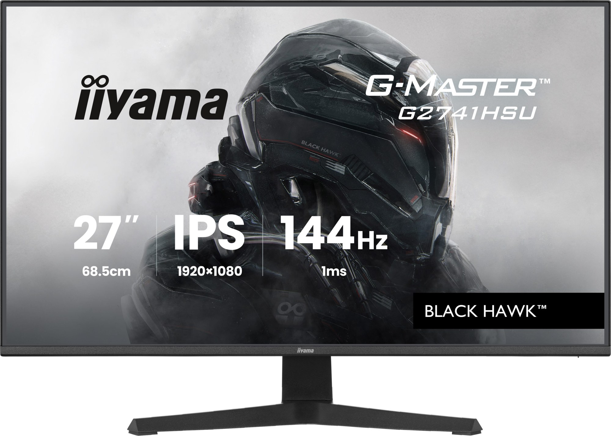 Monitor Iiyama G2741HSU-B1 27" Full HD 1920x1080 IPS 144Hz 1ms Negro