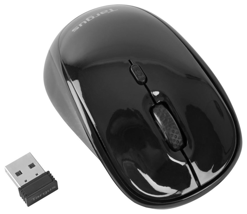 Ratón Targus USB Blue Trace Inalámbrico Negro