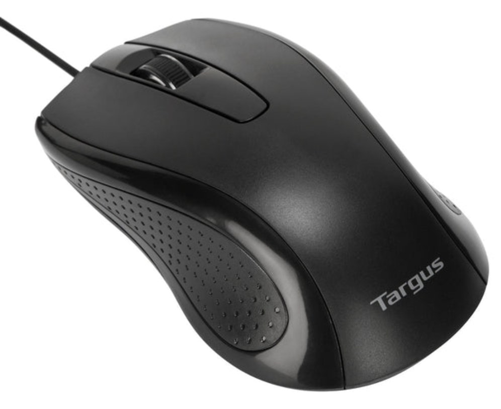 Ratón Targus AMU81AMGL Con cable Negro