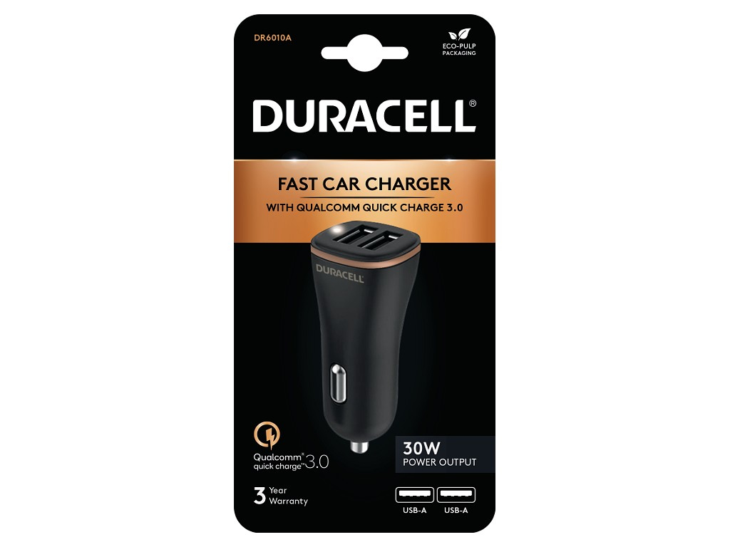 Cargador de pared Duracell DR6010A USB-A