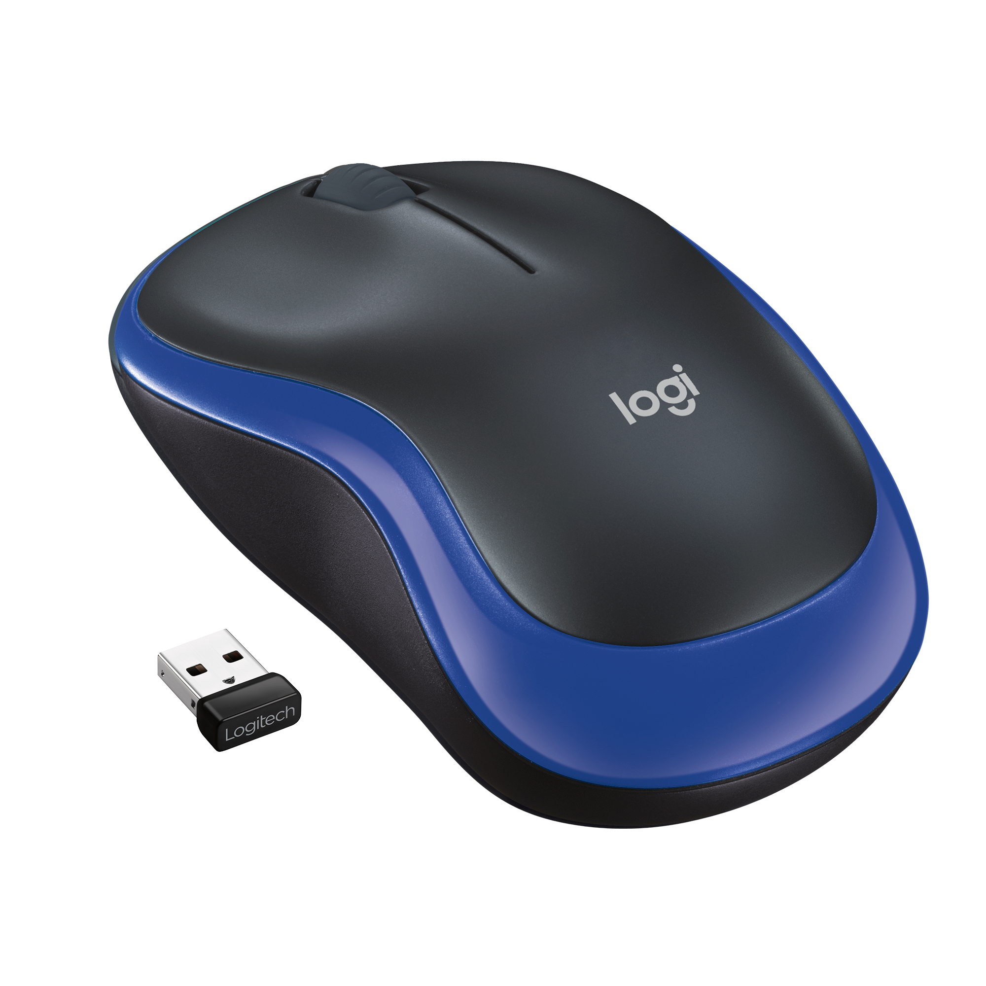 Ratón Logitech M185 Inalámbrico Azul