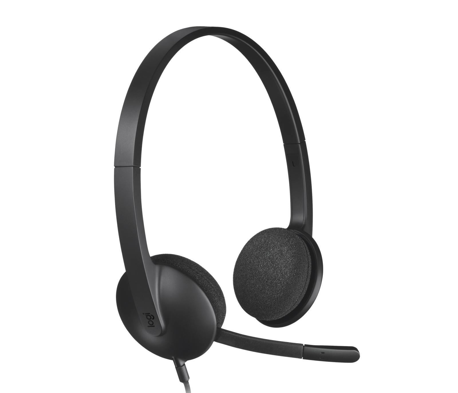 Auriculares Logitech H340 Diadema USB-A Negro
