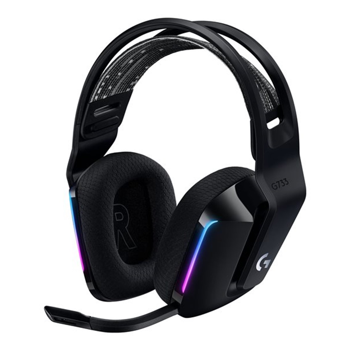 Auriculares Logitech G G733 Diadema Inalámbrico 2,4 GHz Negro
