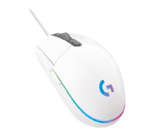 Ratón Logitech G203 Lightsync Blanco