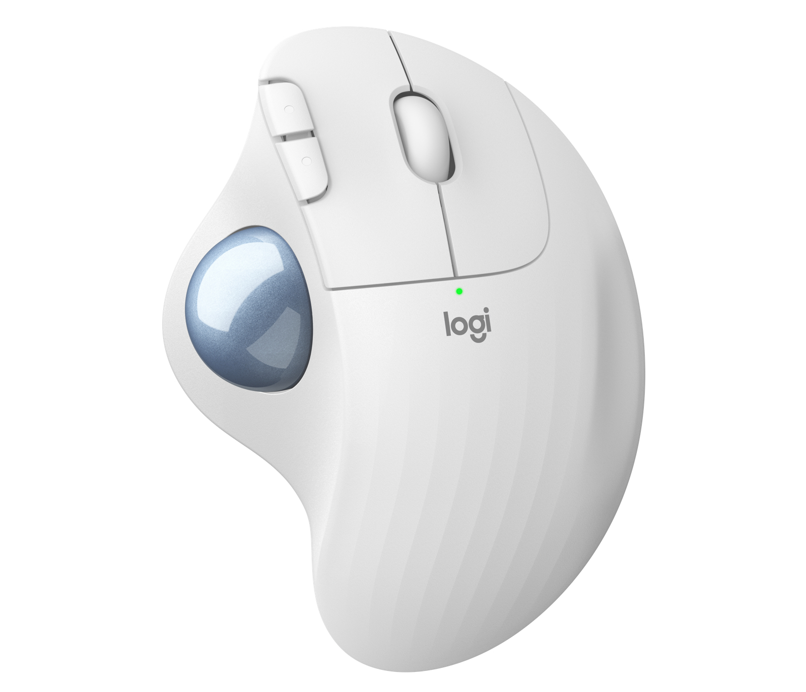 Ratón Logitech Ergo M575 Inalámbrico Bluetooth Blanco